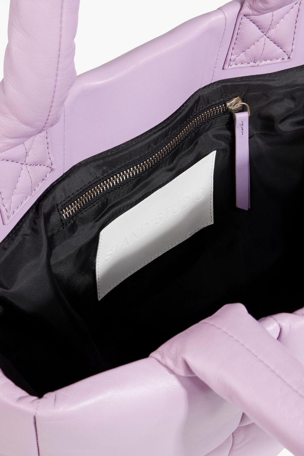 STAND STUDIO Assante quilted leather tote