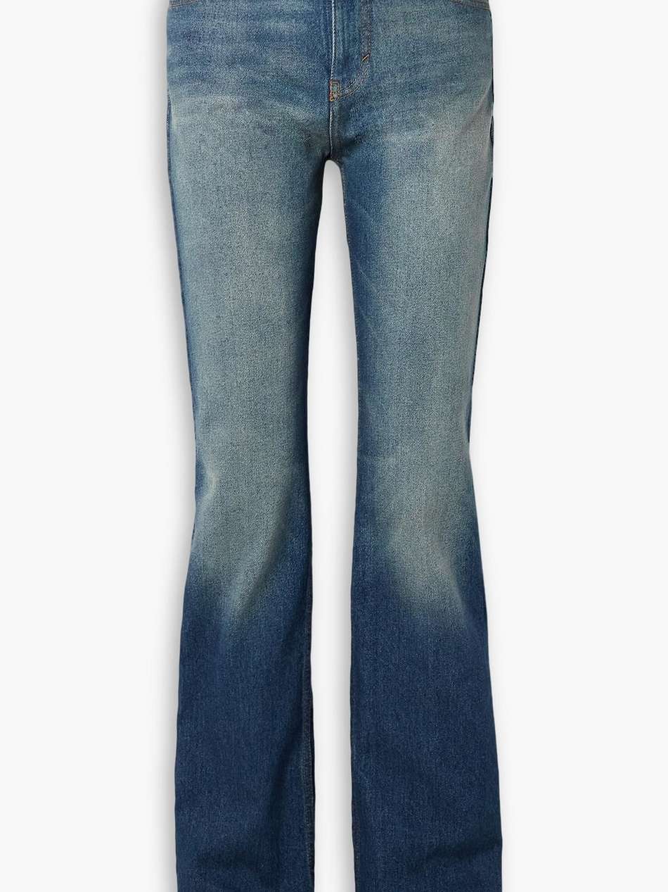 julia faded high-rise straight-leg jeans