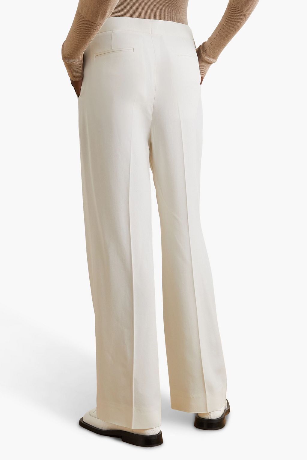 VICTORIA BECKHAM Cady straight-leg pants