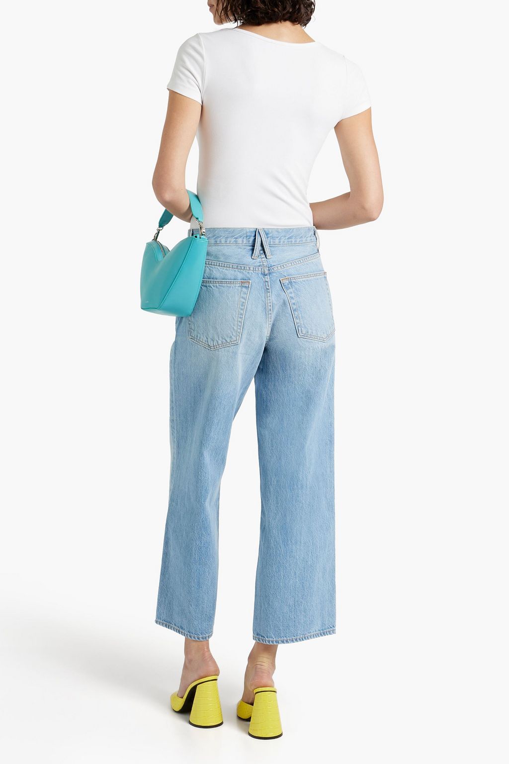 SLVRLAKE Madison high-rise straight-leg jeans | THE OUTNET