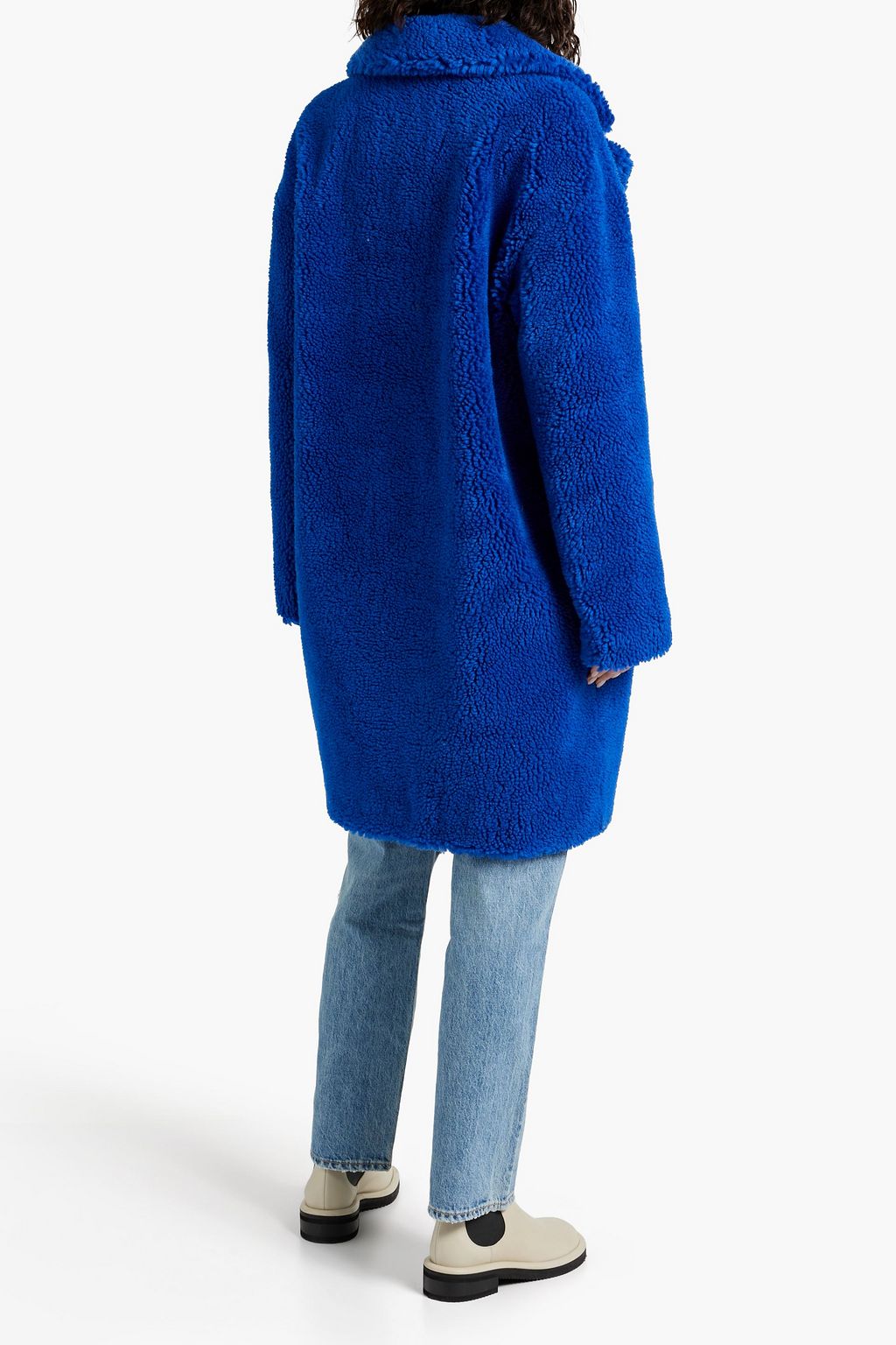 STAND STUDIO Camille faux shearling coat