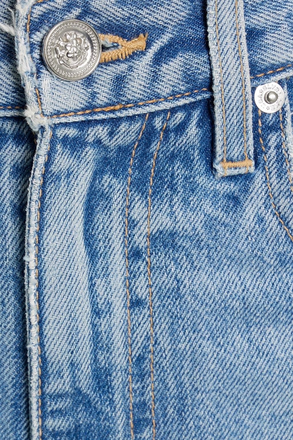 SLVRLAKE Sierra high-rise straight leg jeans