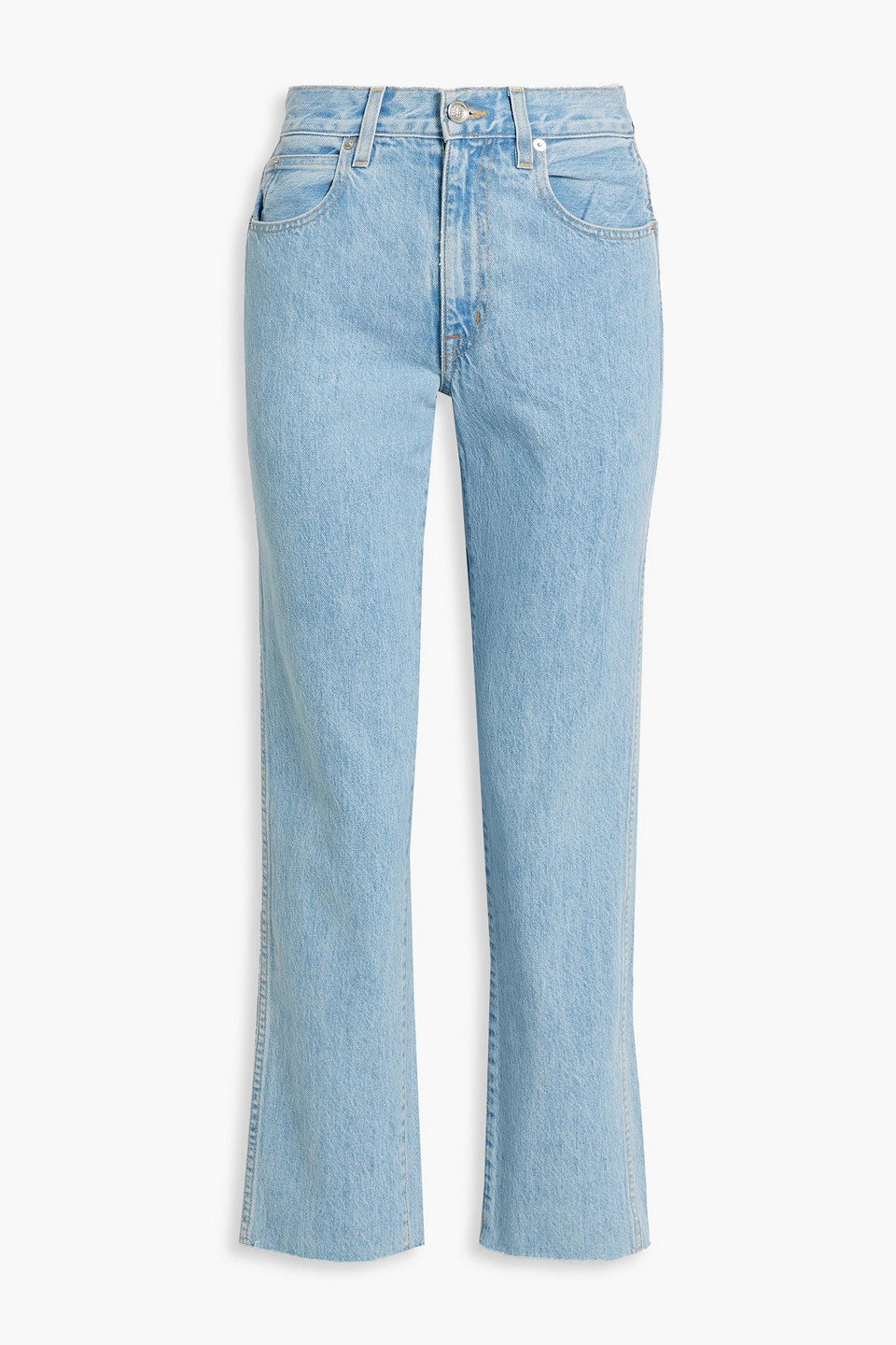 Slvrlake Hero High-rise Skinny Jeans In Light Denim