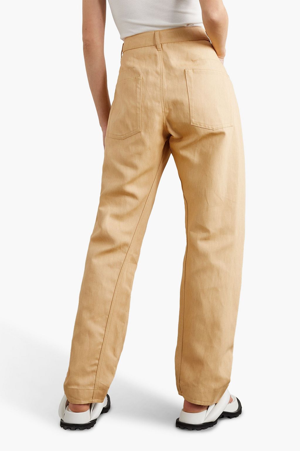 JIL SANDER High-rise straight-leg jeans
