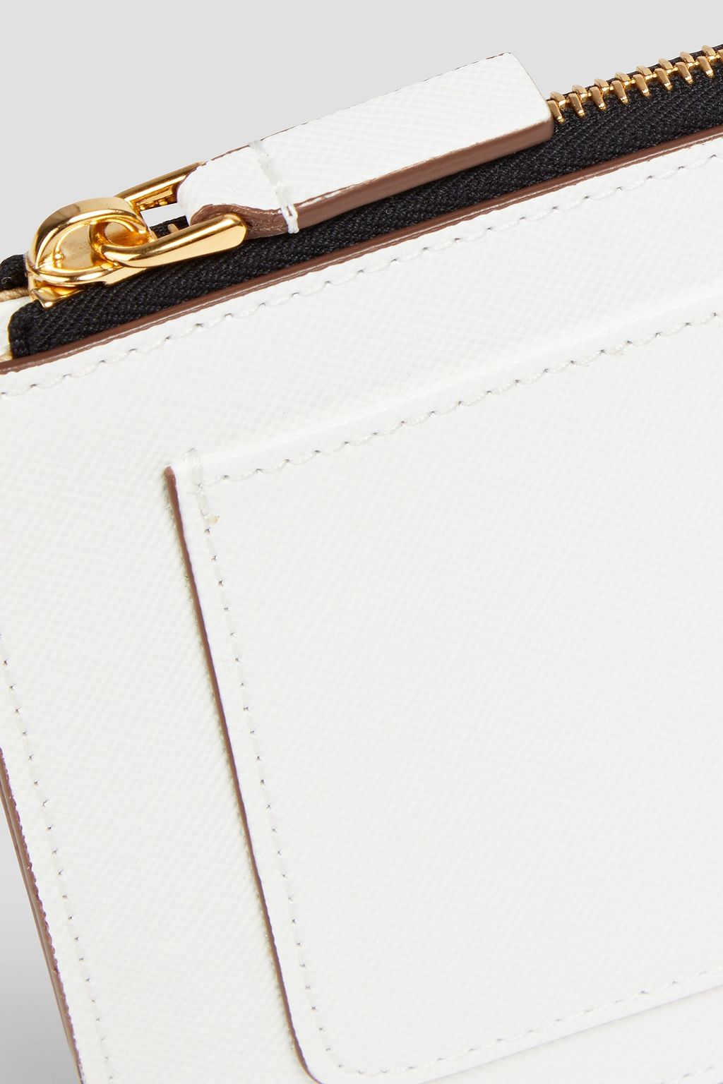MARNI Textured-leather pouch