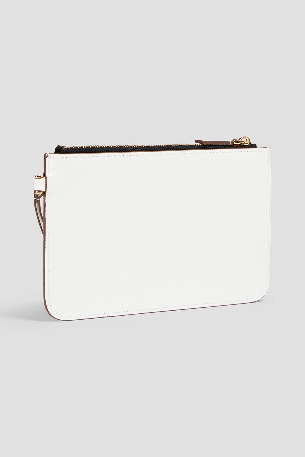 MARNI Textured-leather pouch