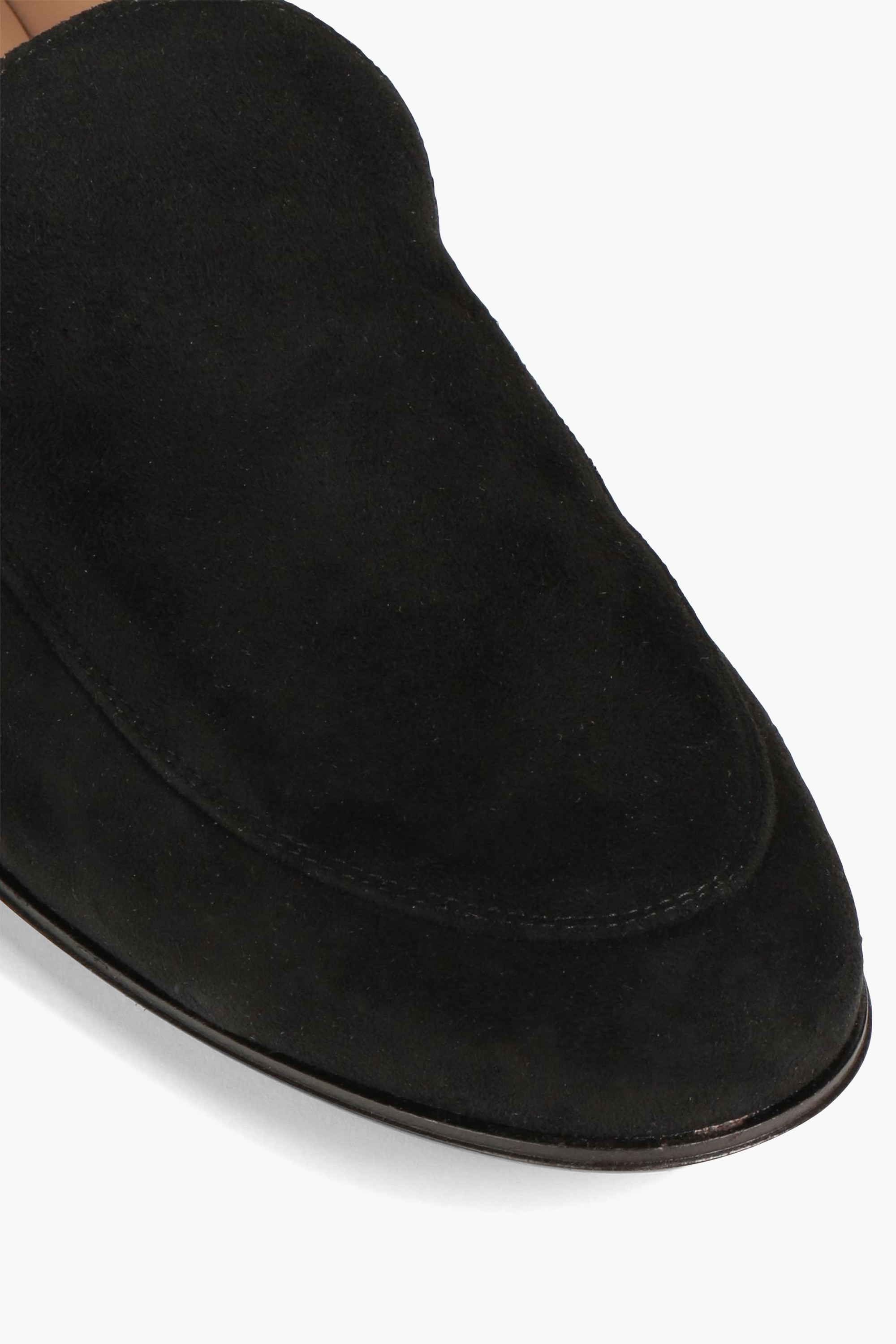 GIANVITO ROSSI Marcel suede loafers