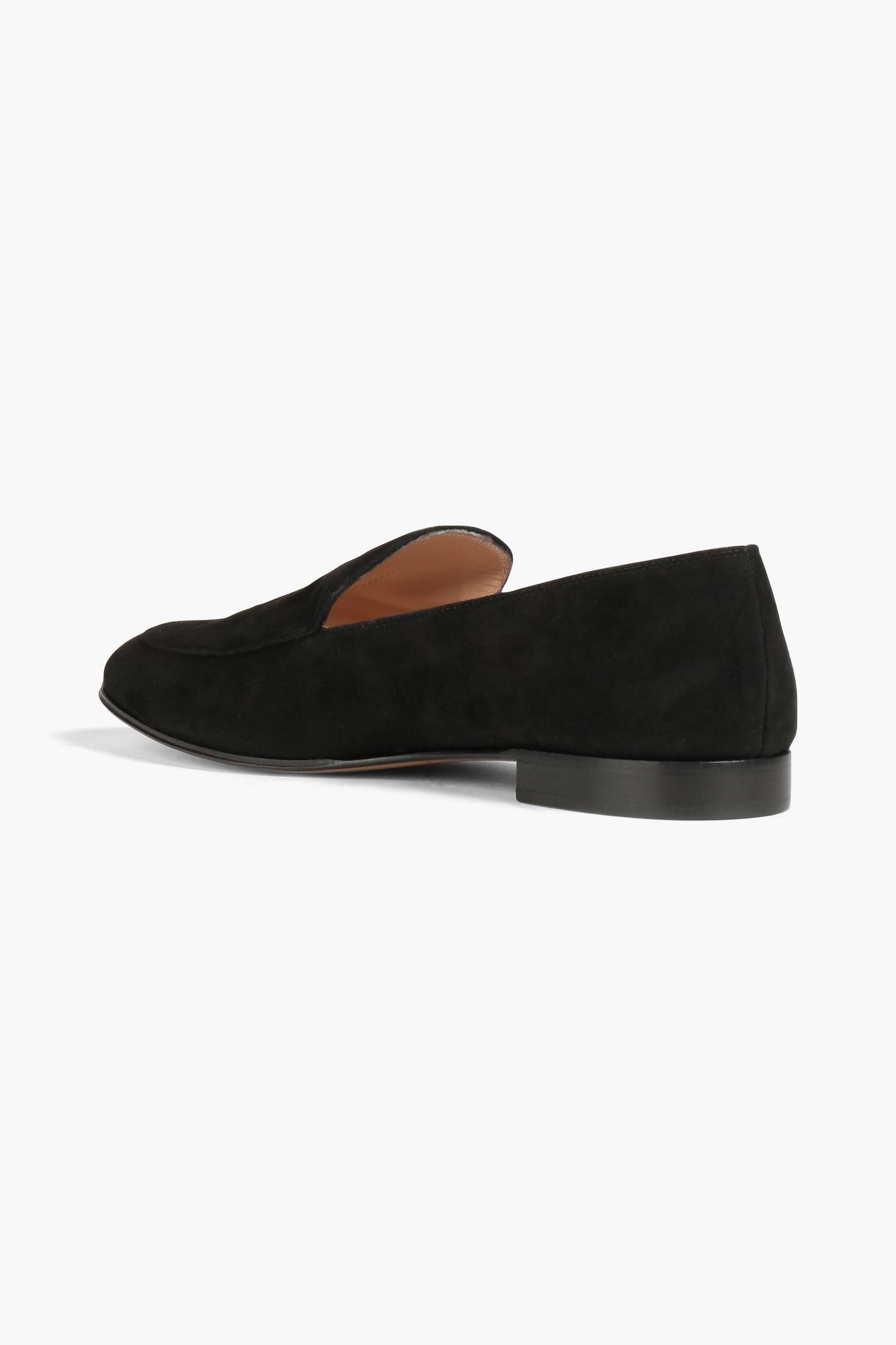 GIANVITO ROSSI Marcel suede loafers