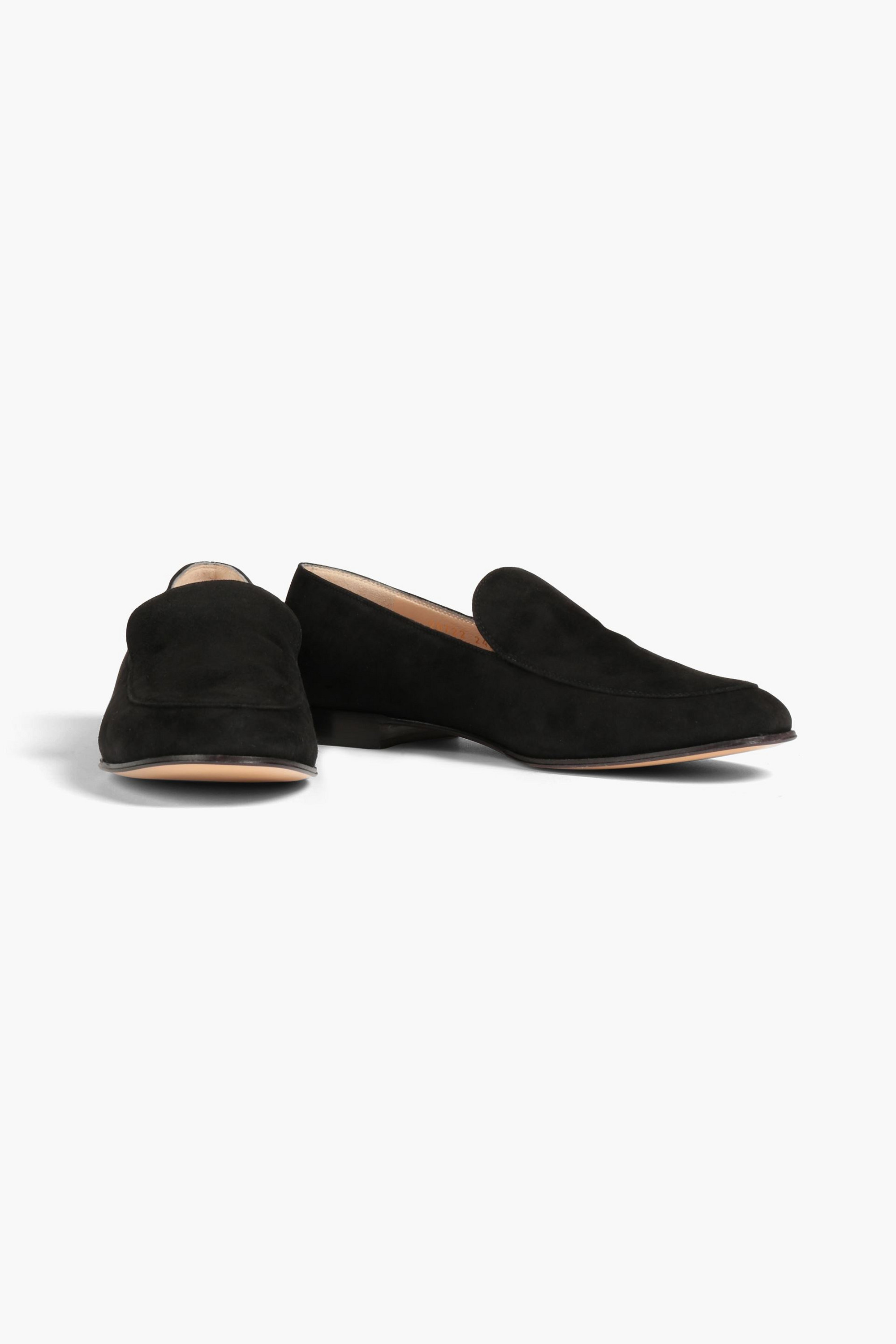 GIANVITO ROSSI Marcel suede loafers