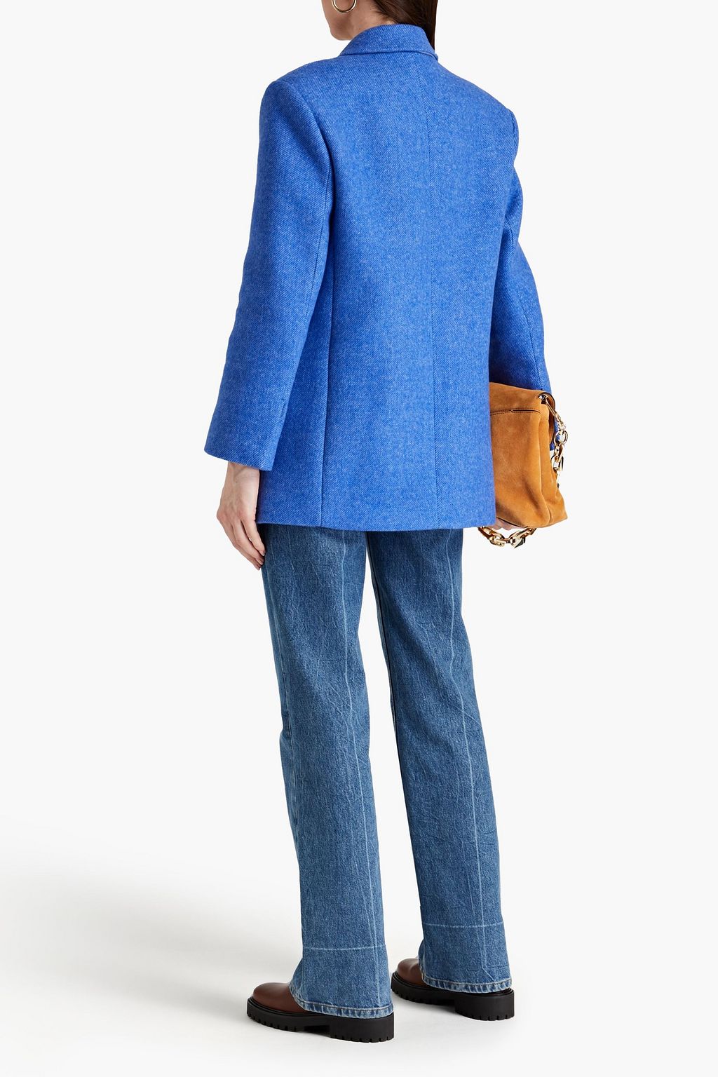 SANDRO Wool-blend blazer