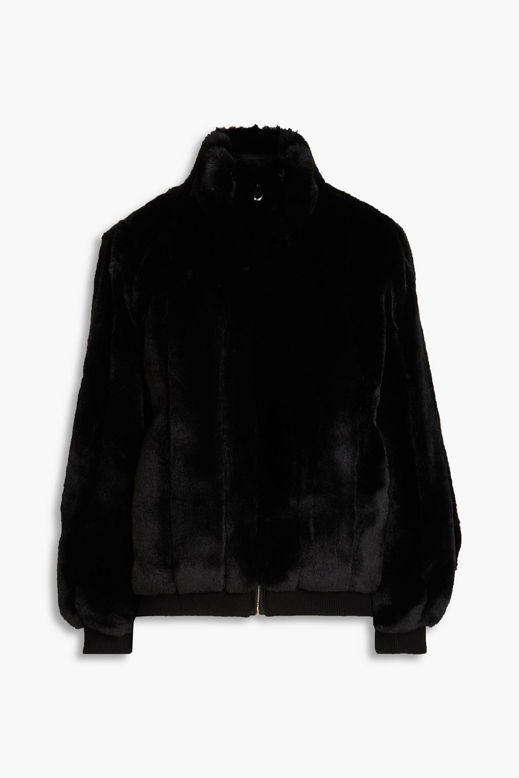 SANDRO Faux fur jacket | THE OUTNET