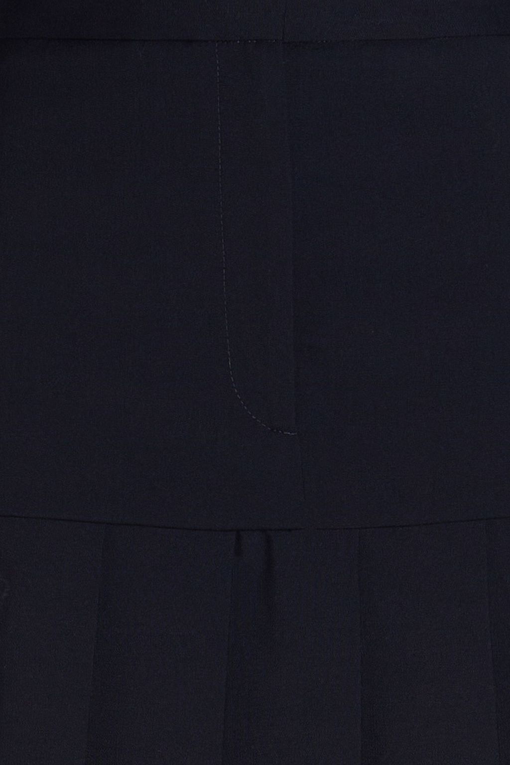 SANDRO Pleated woven mini skirt
