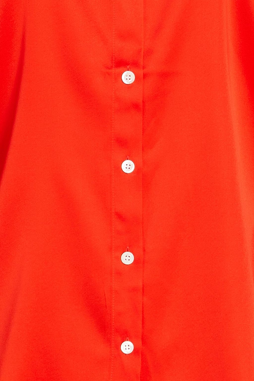 FRAME Stretch-silk satin shirt