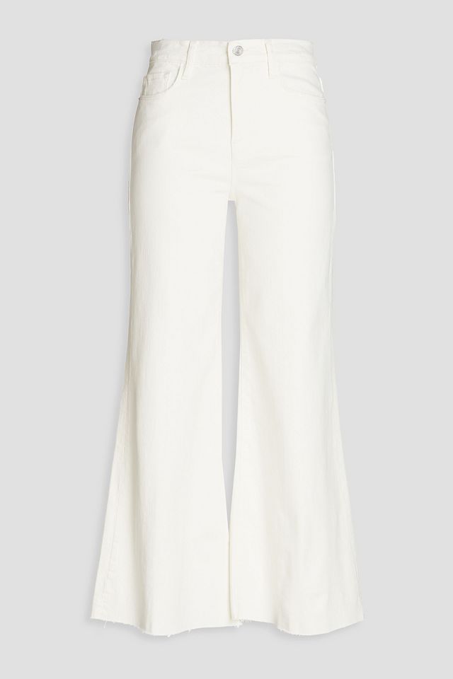 Le Palazzo high-rise wide-leg jeans