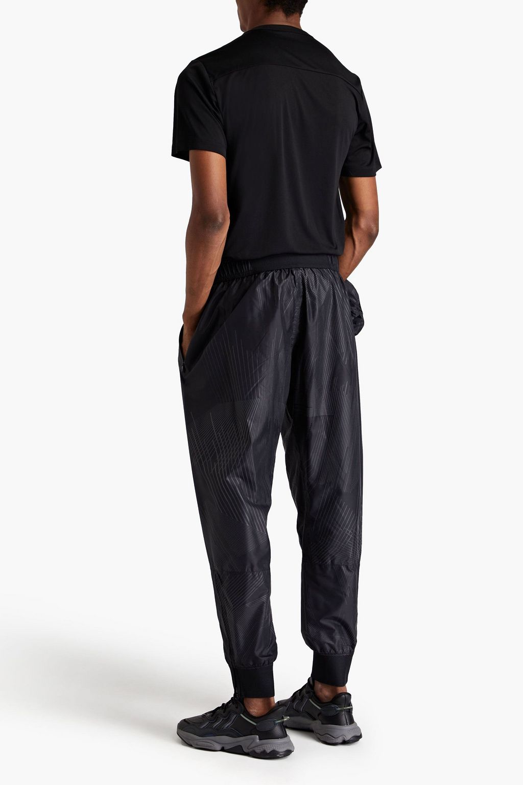 Y-3 Printed shell track pants
