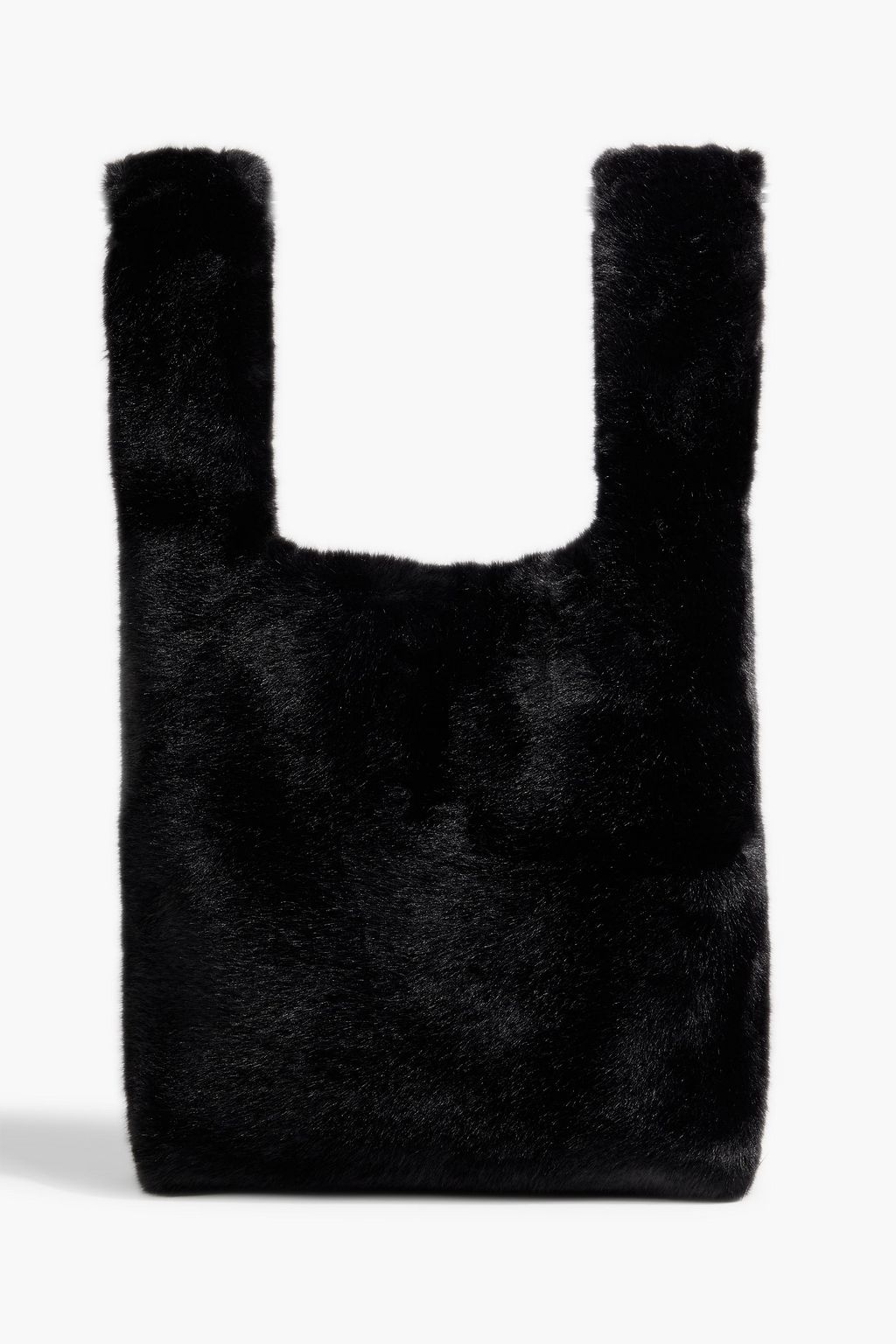 Stand studio sales faux fur bag