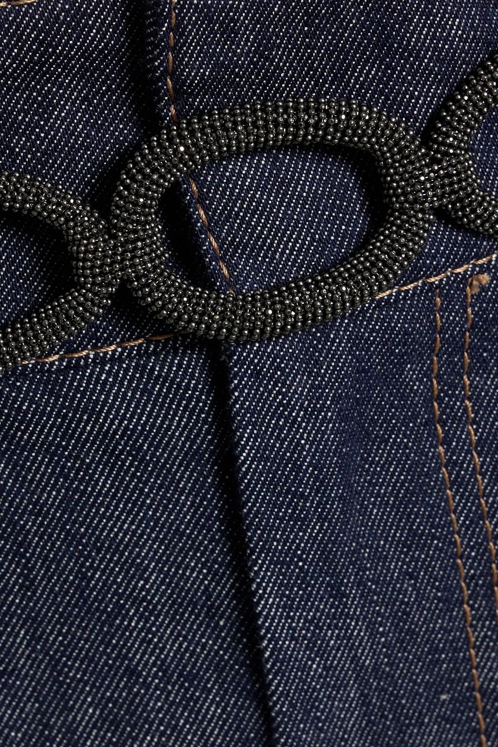 BRUNELLO CUCINELLI Belted high-rise flared jeans