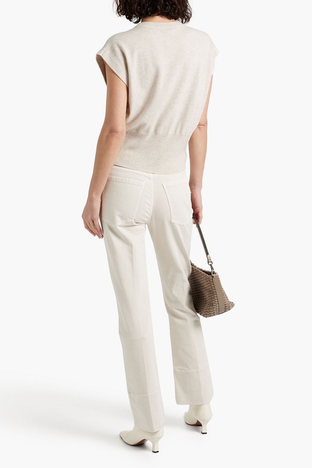 BRUNELLO CUCINELLI Mid-rise flared jeans