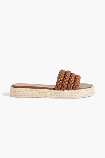 Black espadrille sandals (kids) – Taniasboutique