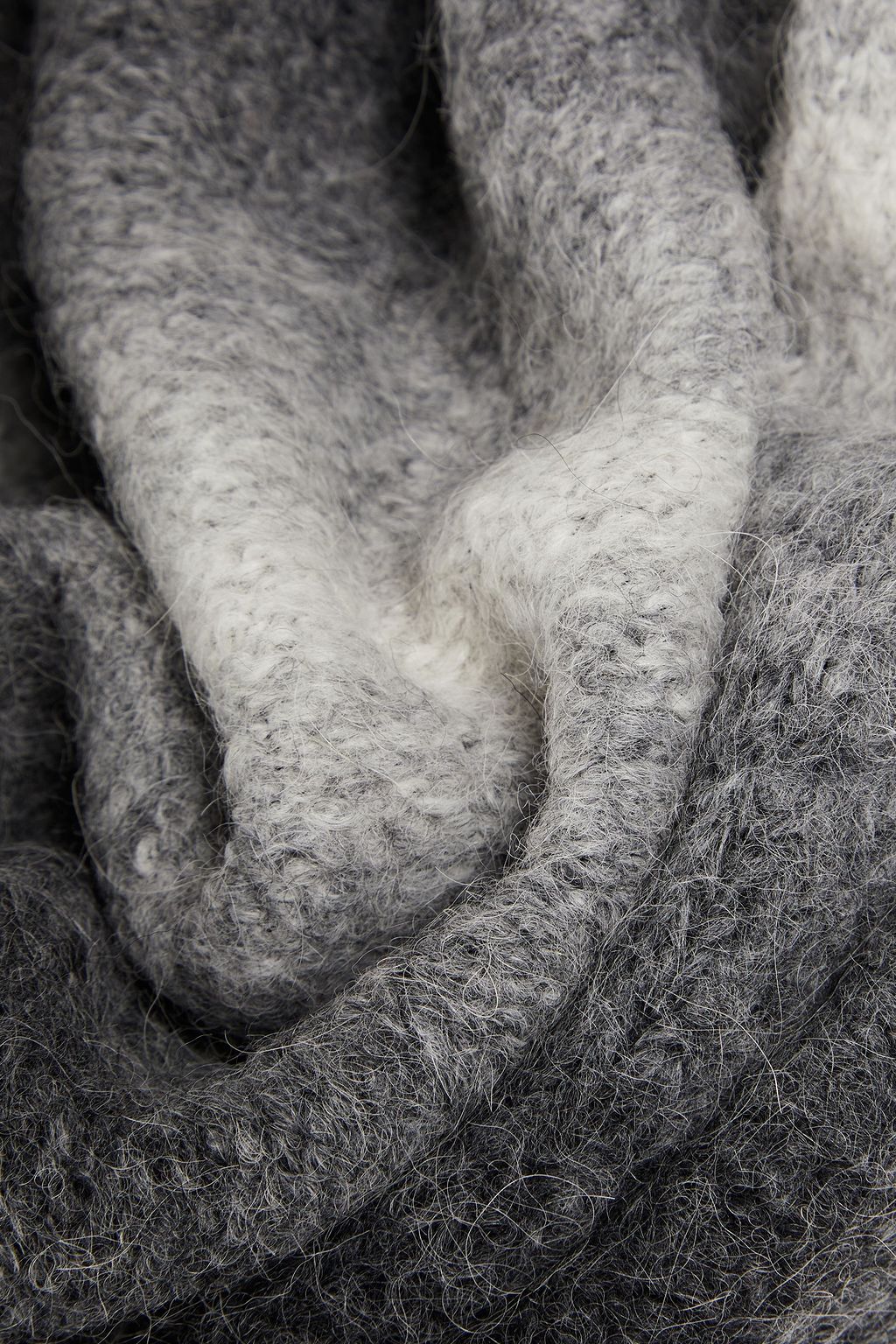 JOSEPH Dégradé alpaca-blend scarf