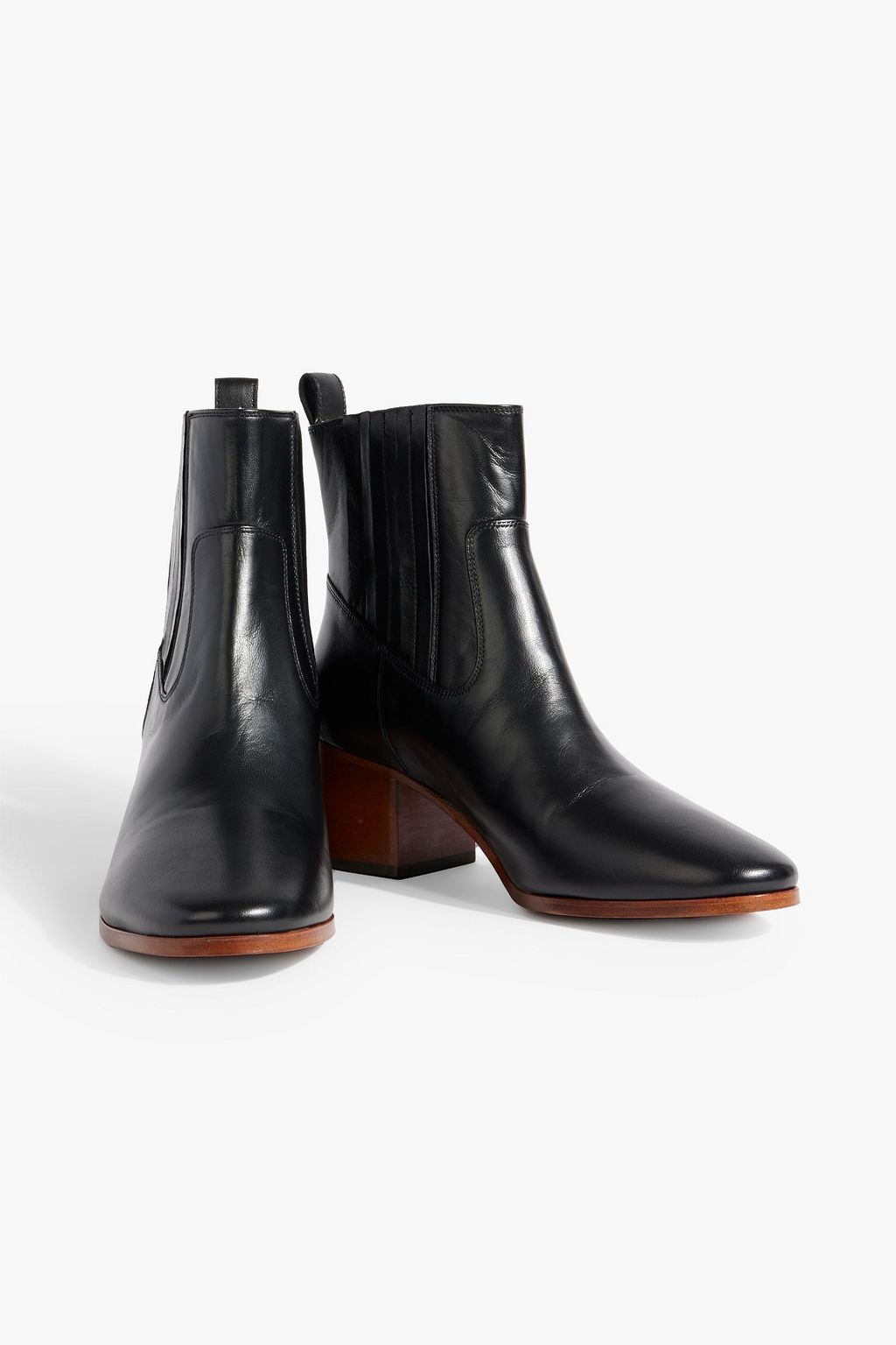 FRAME Le Rue leather ankle boots