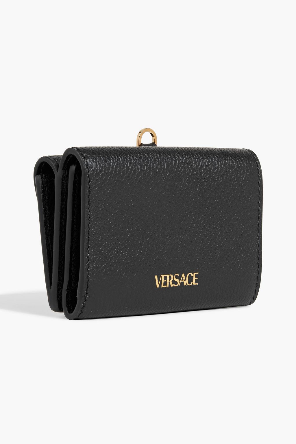 VERSACE La Medusa patent-leather wallet