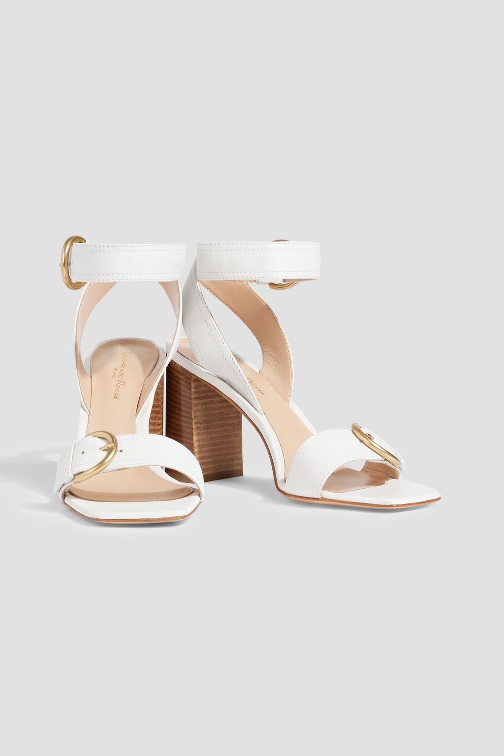 GIANVITO ROSSI Harper 85 buckled leather sandals