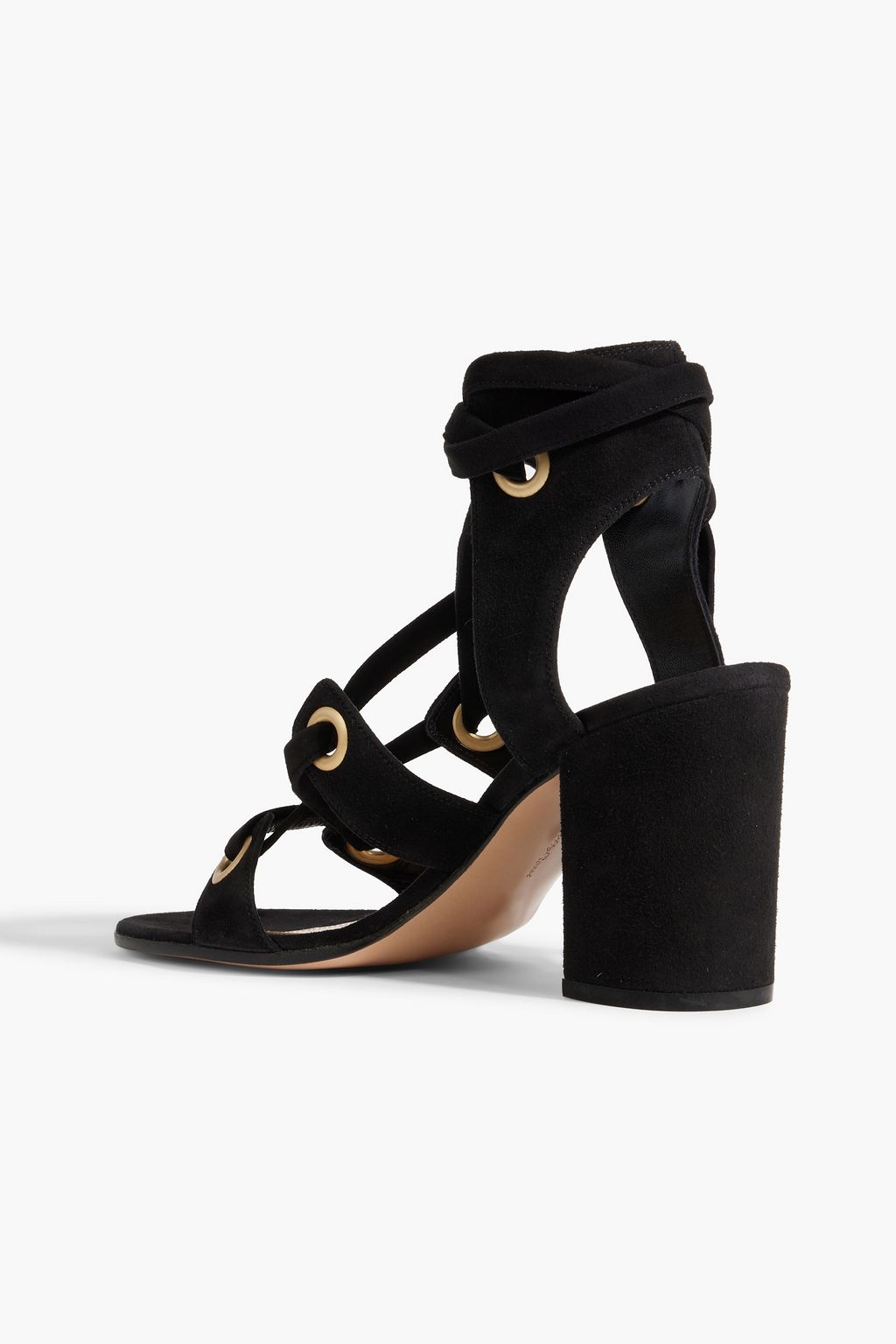 GIANVITO ROSSI Ibiza 85 lace-up suede sandals