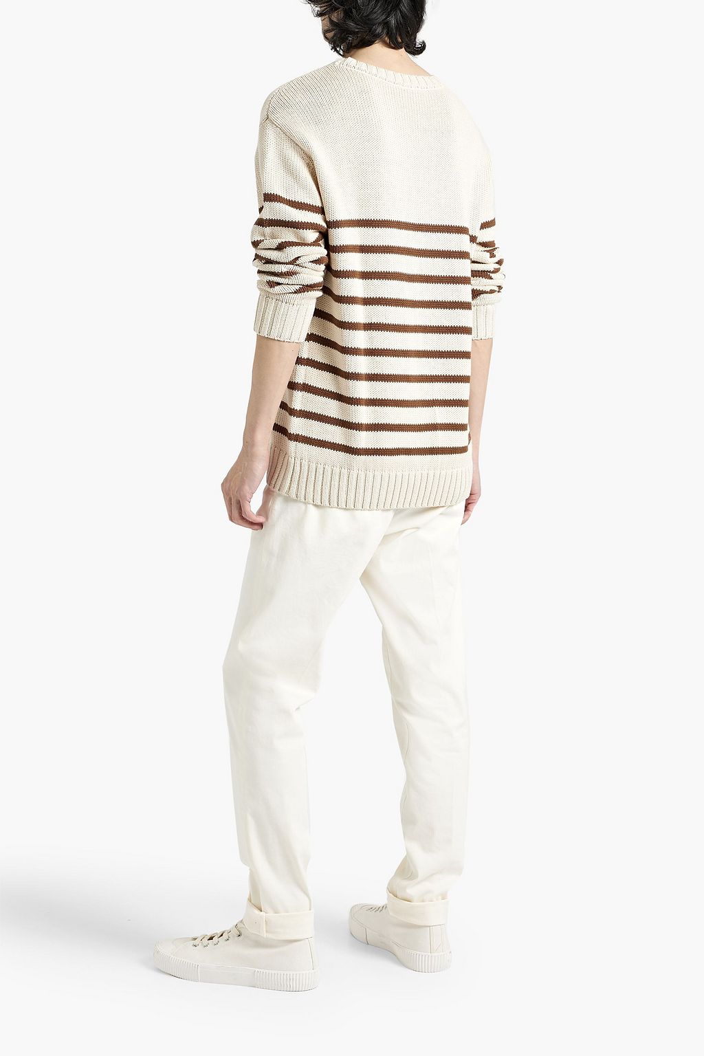 ONIA Striped cotton sweater