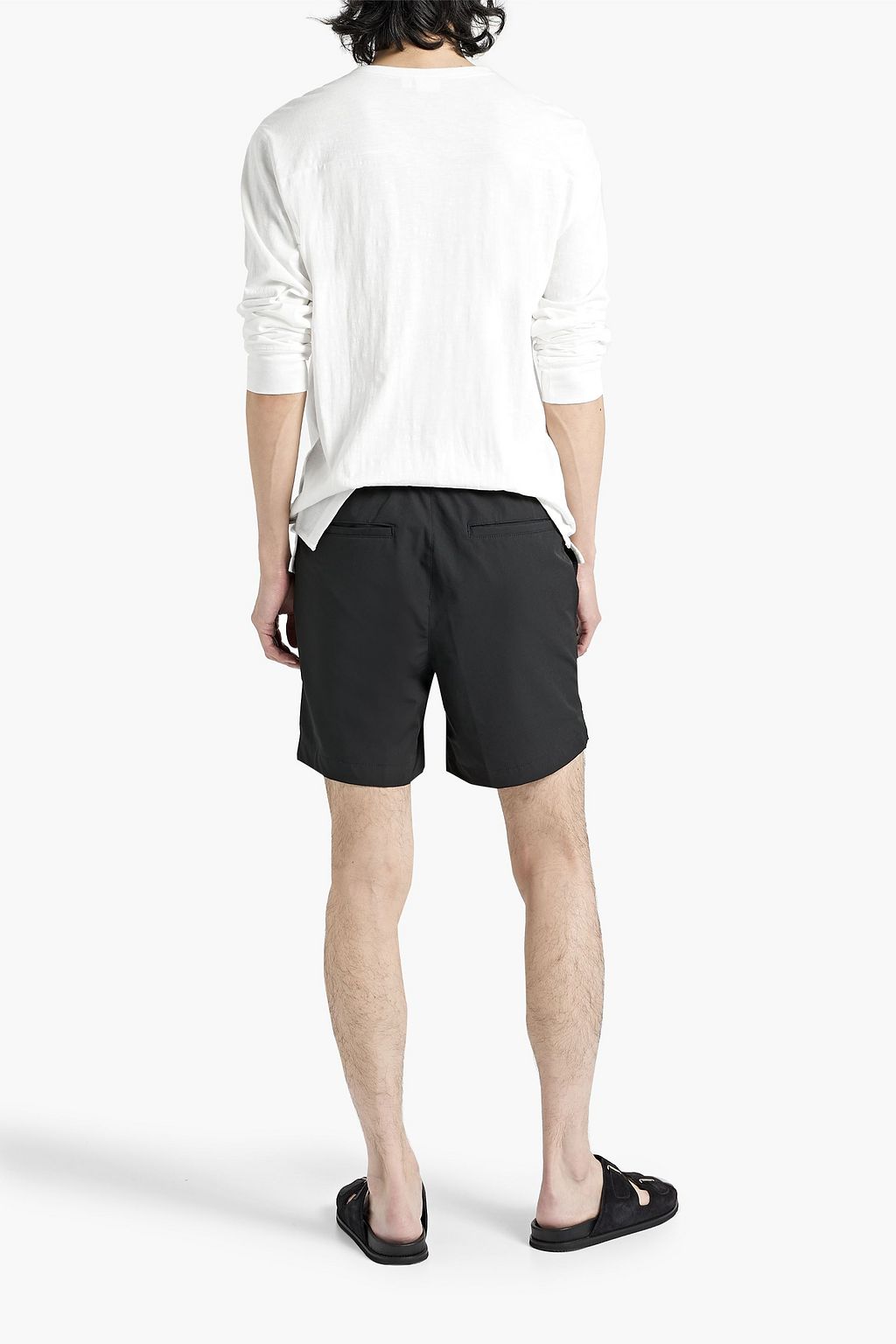 ONIA Slub cottonjersey Henley Tshirt THE