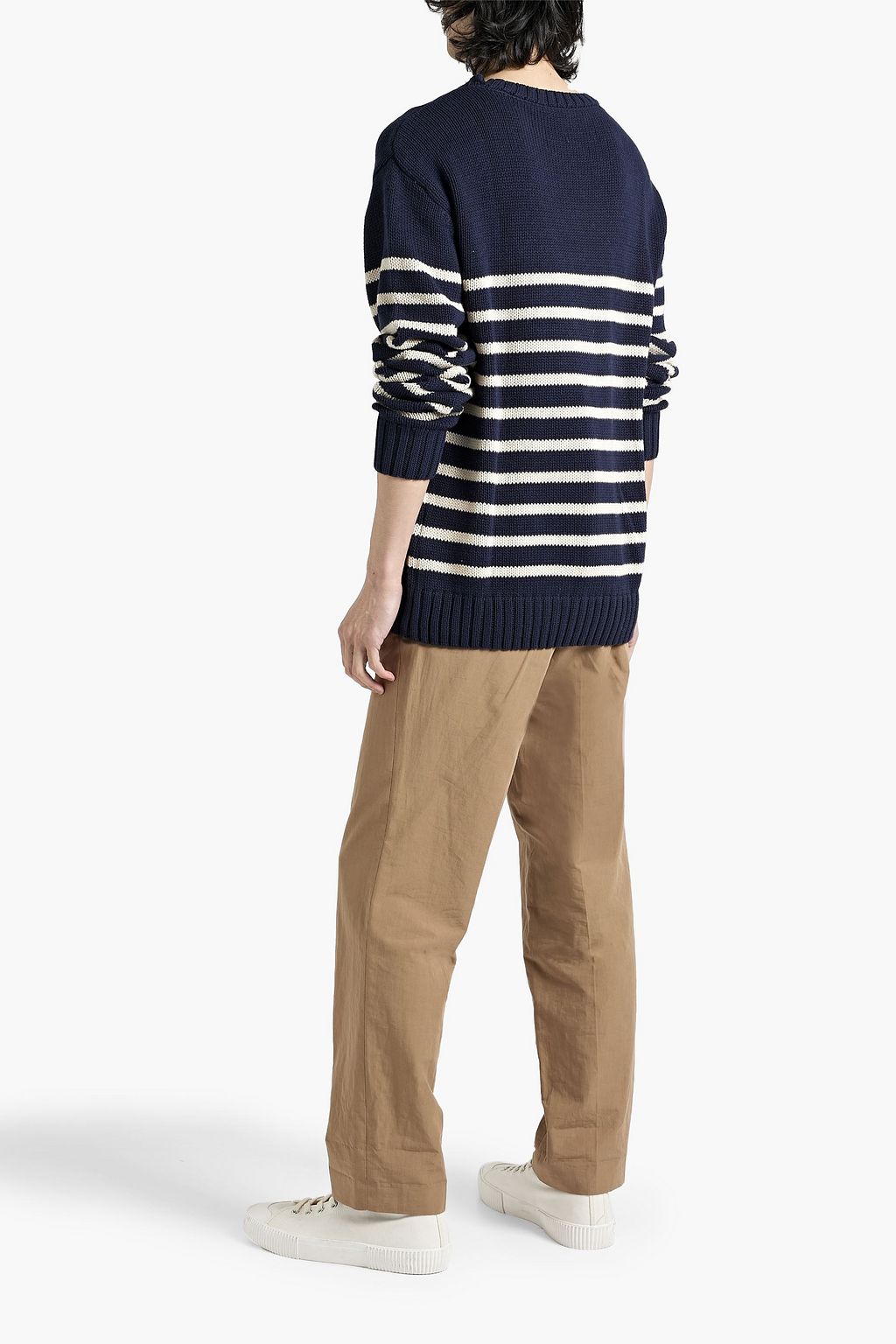 ONIA Striped cotton sweater