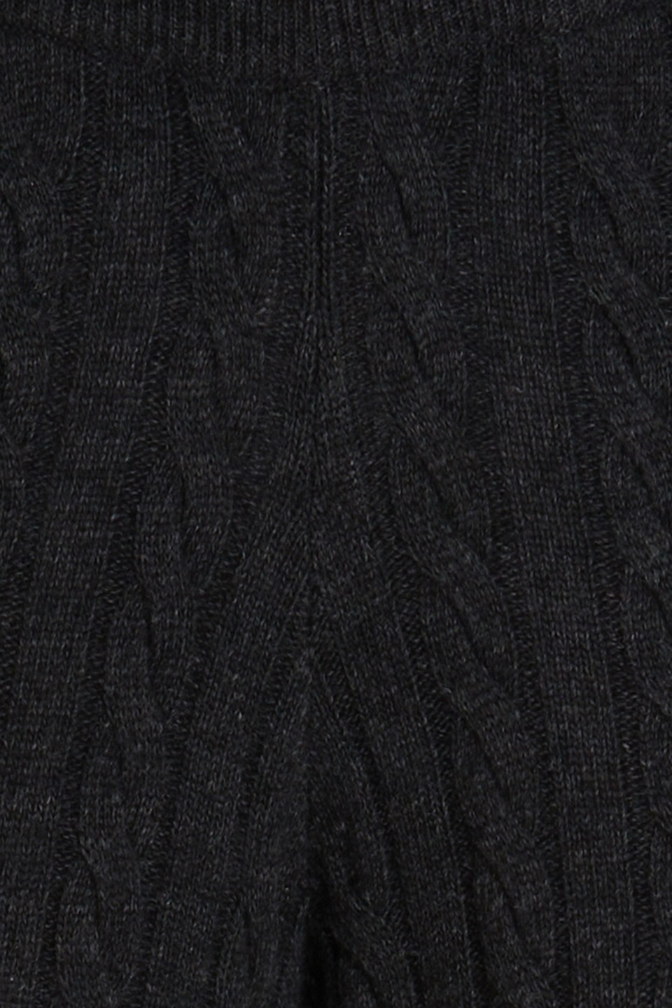 Joseph Melierte Hose Mit Weitem Bein Und Zopfstrickmuster In Charcoal