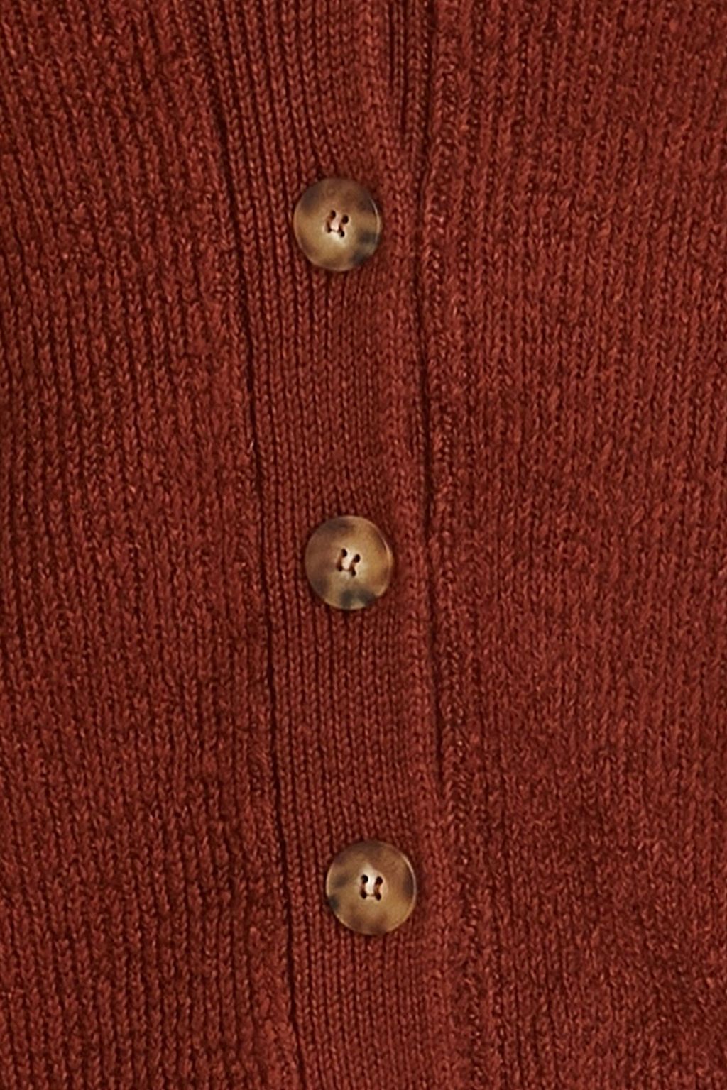 JOSEPH Stitch ribbed linen-blend cardigan