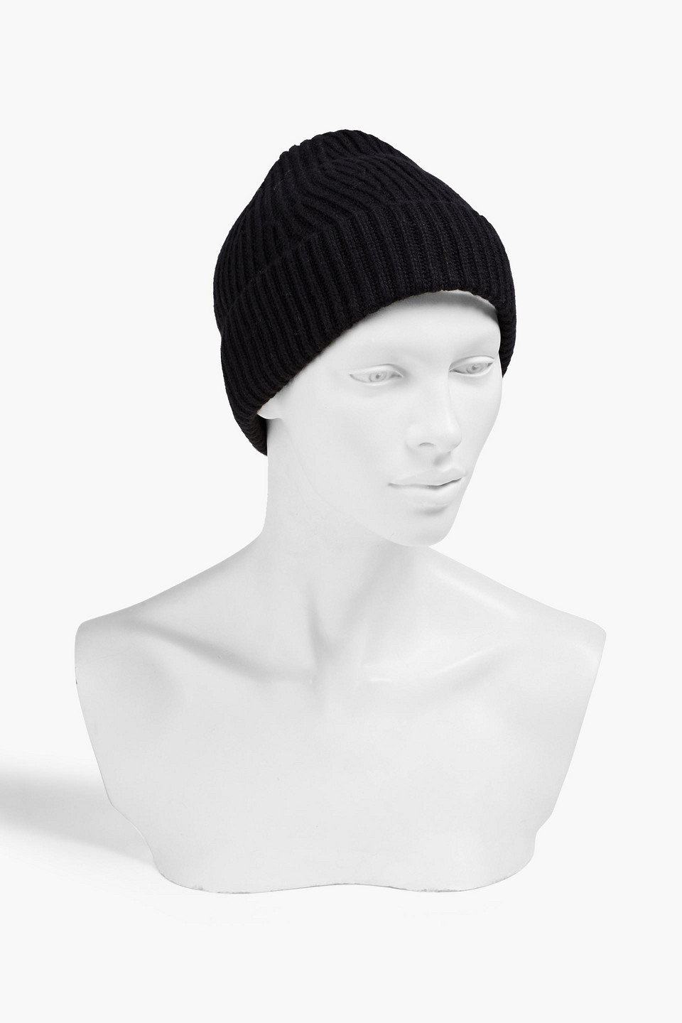【JOSEPH】ribbed cotton, wool and cashmere-blend beanie Joseph - Ribbed-knit cashmere-blend beanie hat Joseph