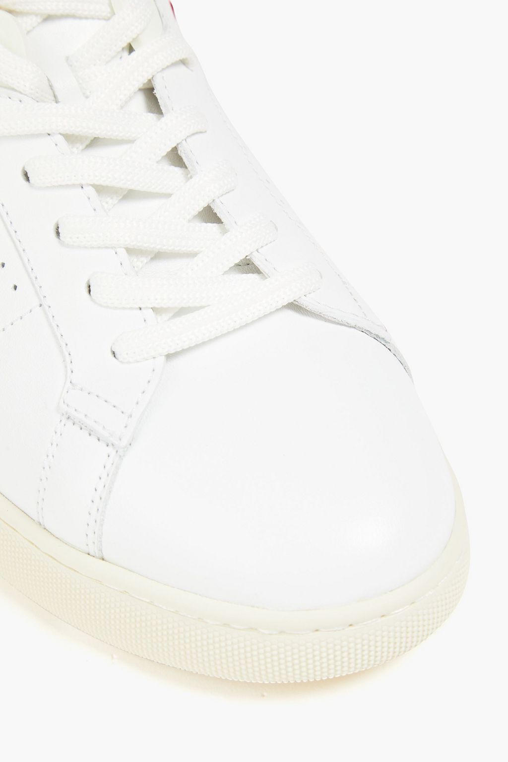 TOD'S Smooth and patent-leather sneakers