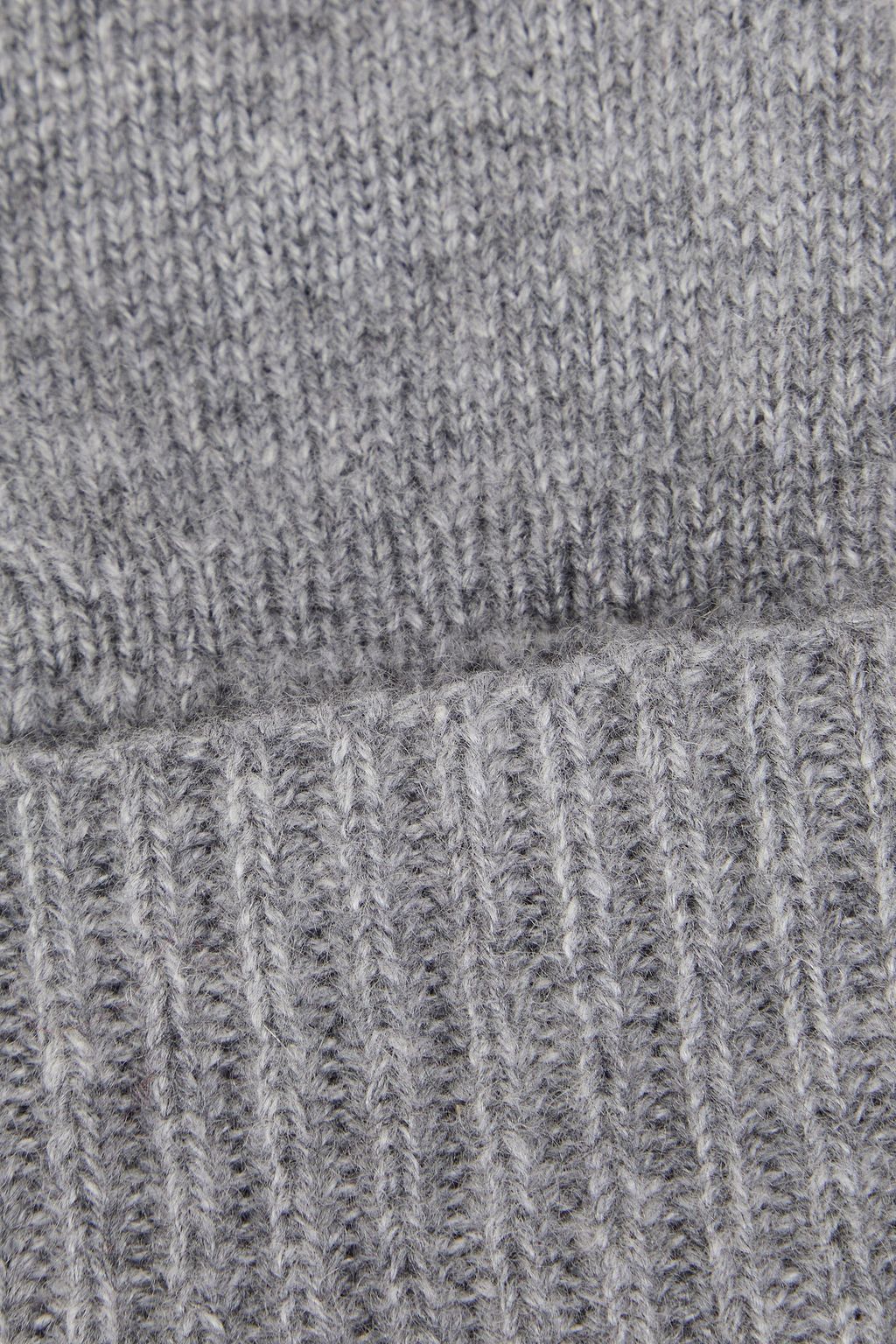 N.PEAL Mélange cashmere gloves