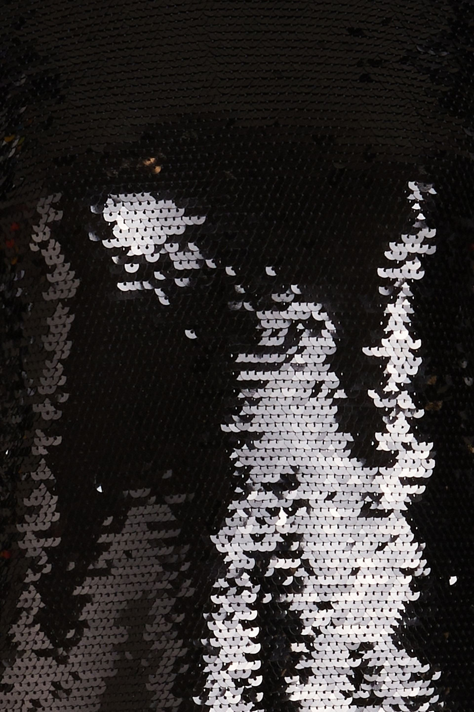 Frame Sequined Cotton And Modal-blend Jersey Turtleneck Top In Black
