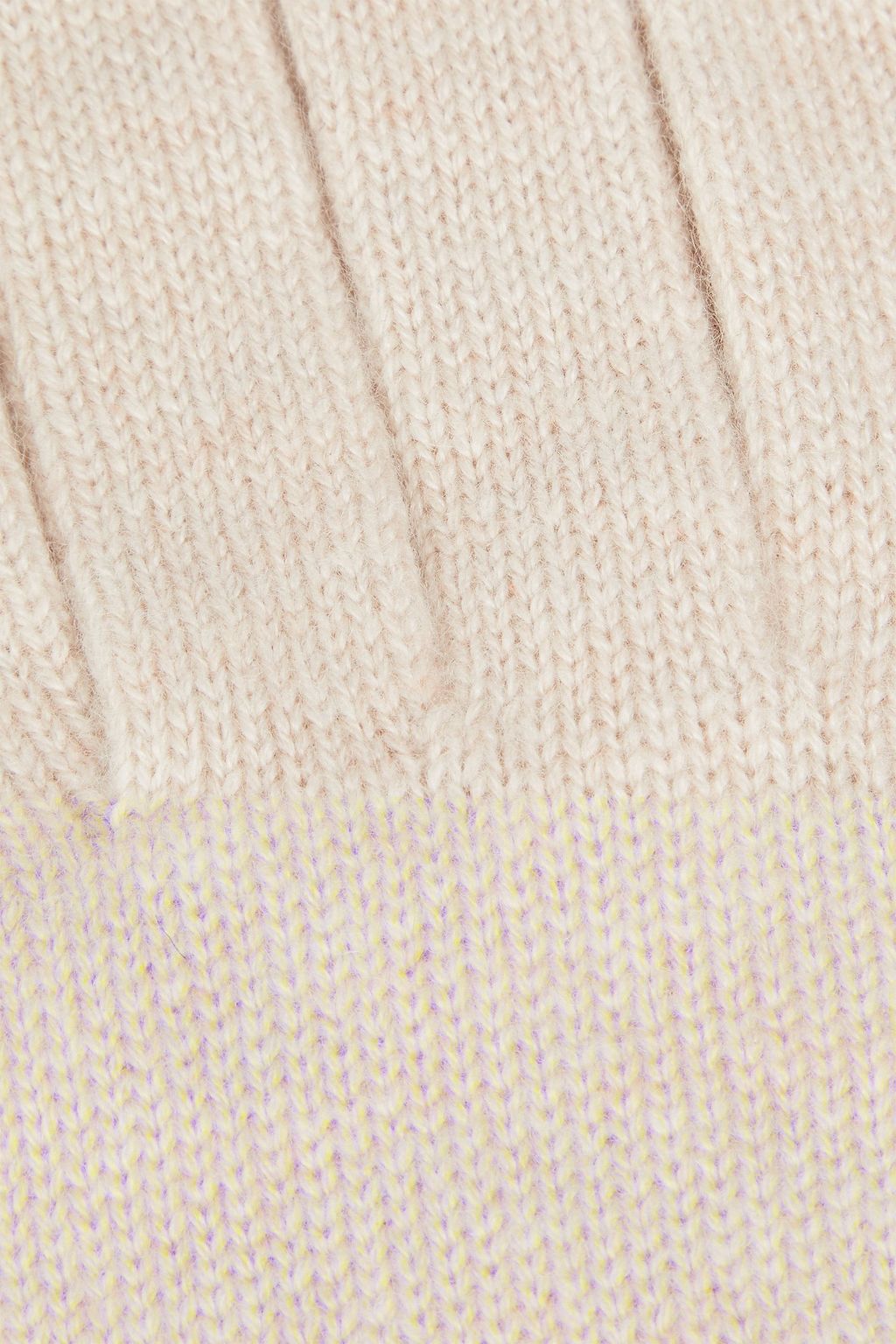 N.PEAL Cable-knit cashmere gloves