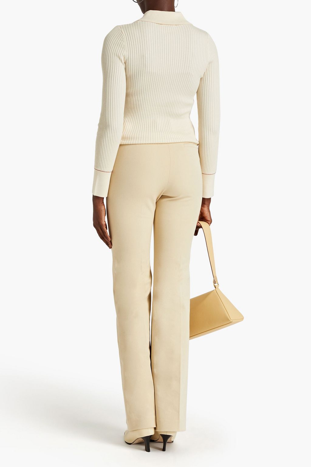 JOSEPH Tafira stretch-gabardine flared pants