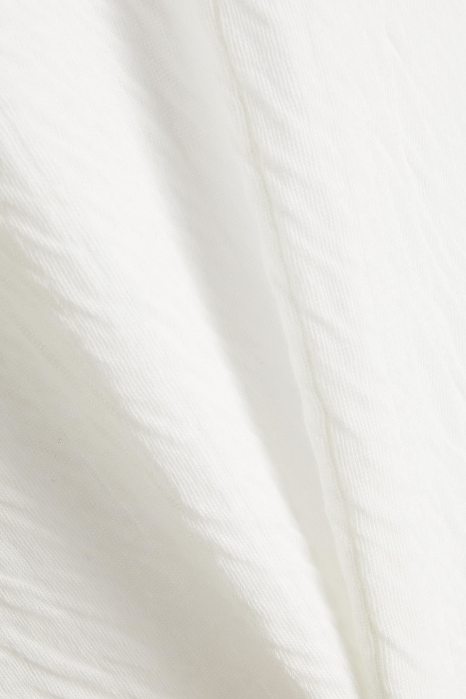 Joseph Ribbed Cotton Midi Slip Dress In Off-white
