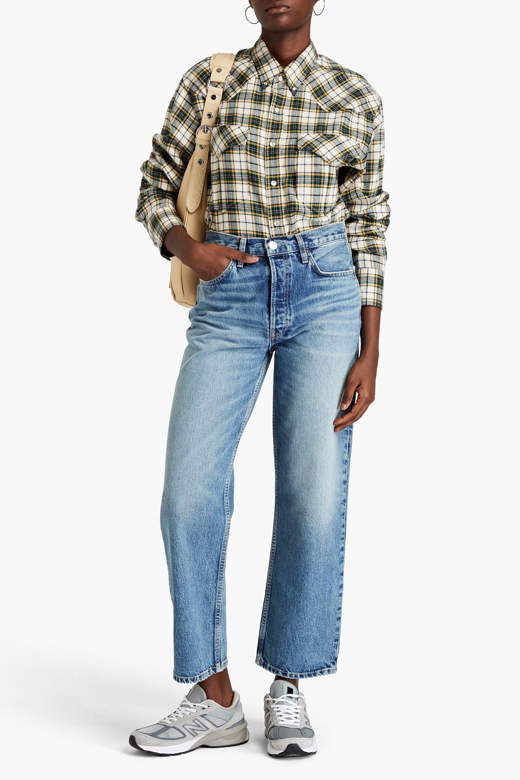 RE/DONE 90s Low Slung straight-leg jeans