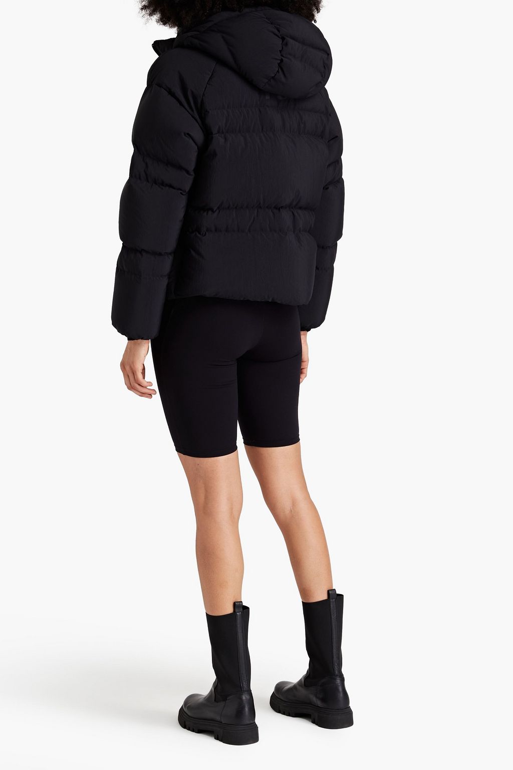Y-3 Gesteppte Shelljacke