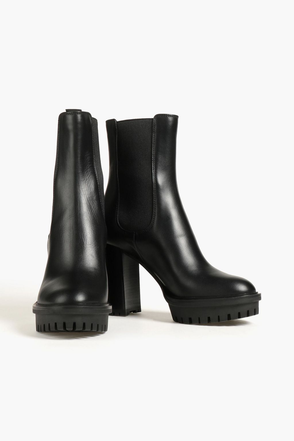 GIANVITO ROSSI Chester leather chelsea boots