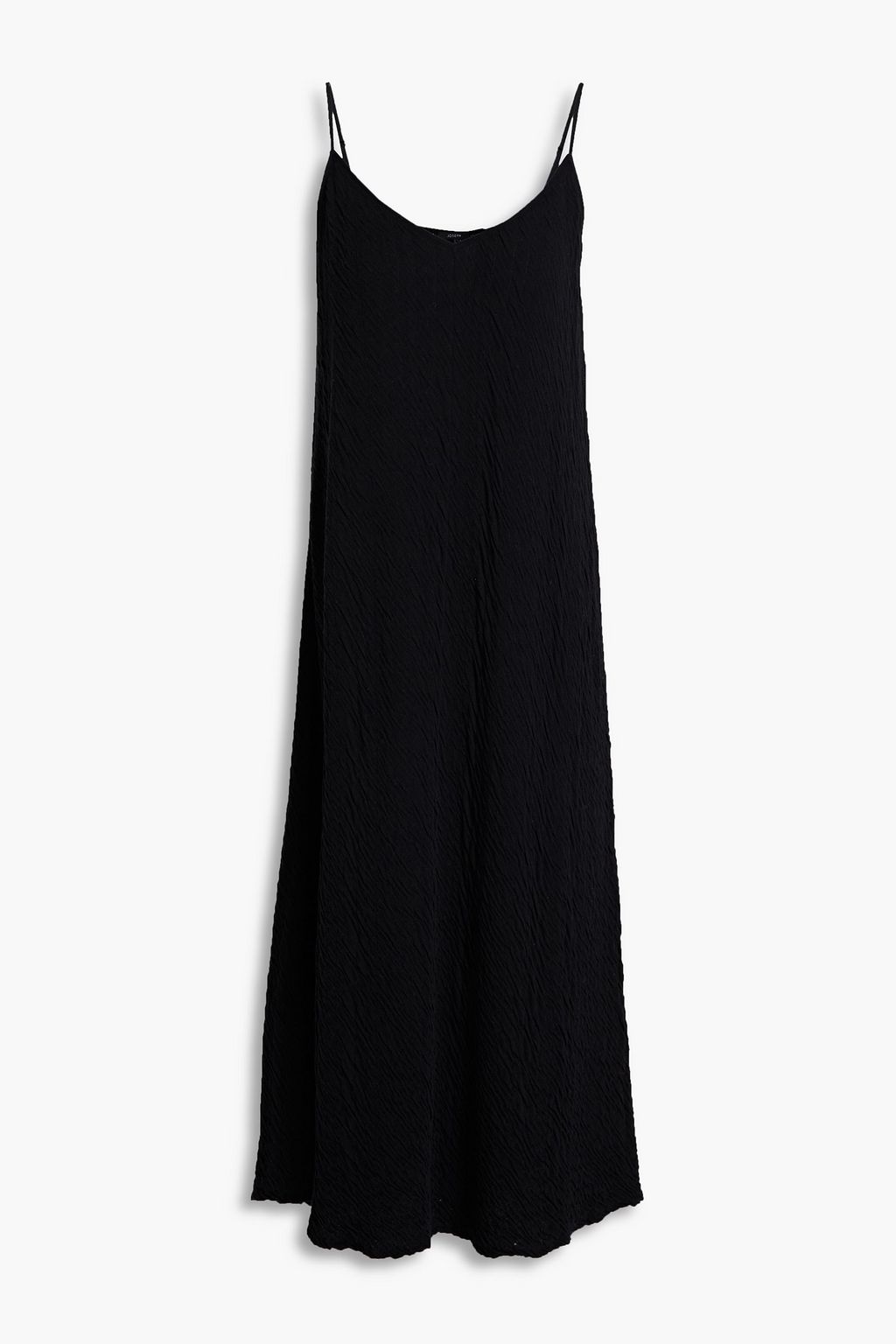 JOSEPH Textured cotton midi slip dress | THE OUTNET