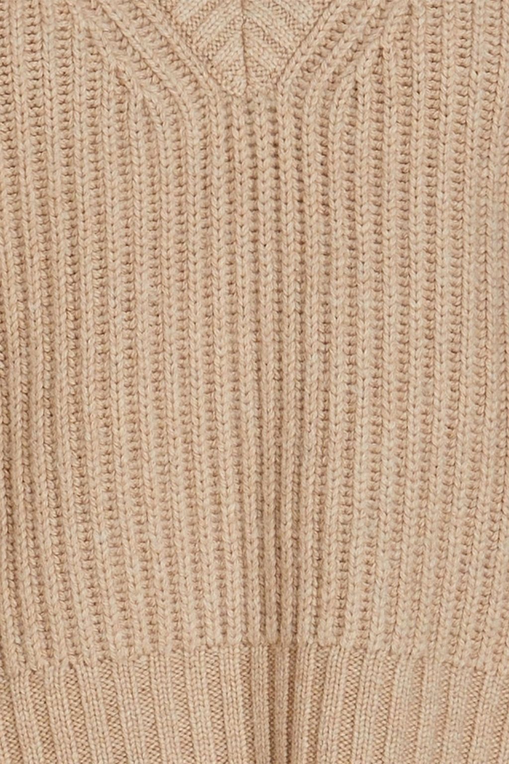 JOSEPH Pullover aus einer gerippten Baumwoll-, Woll-Kaschmirmischung