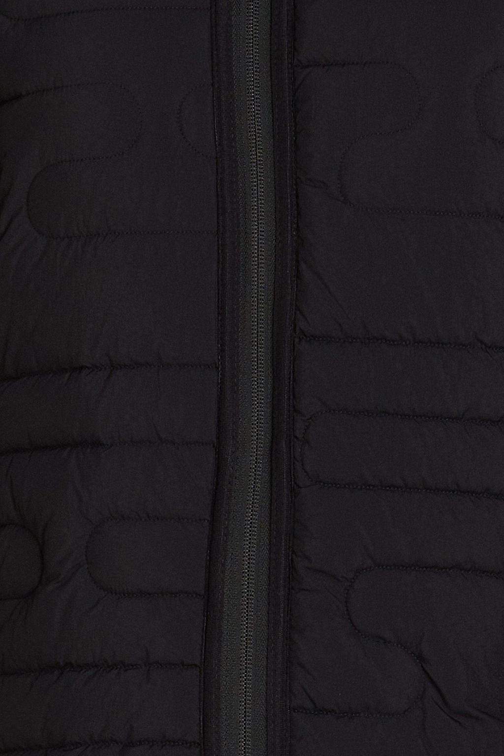 Y-3 معطف بقبعة من قماش عازل بتصميم مبطّن
