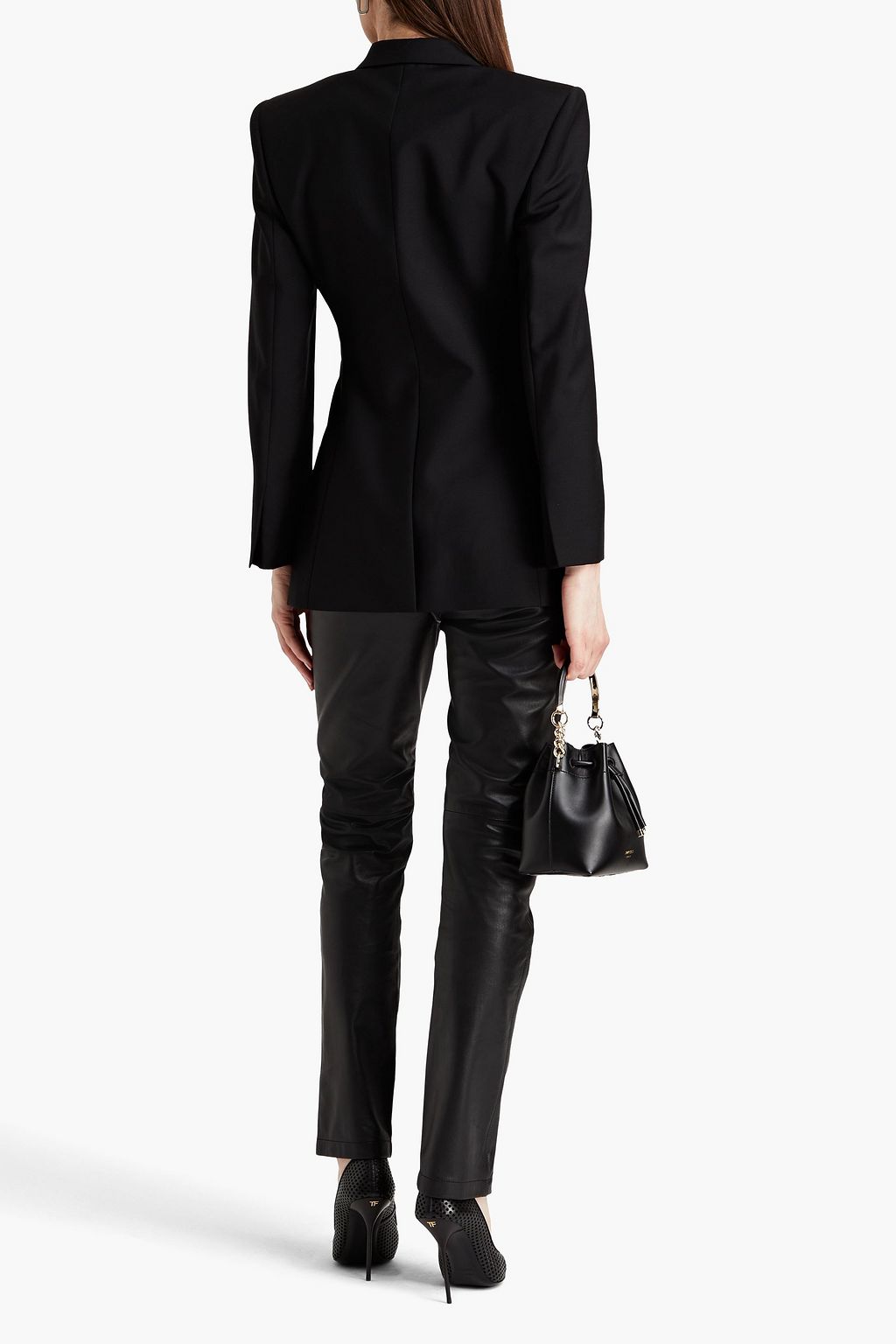 GIVENCHY Wool and mohair-blend crepe blazer