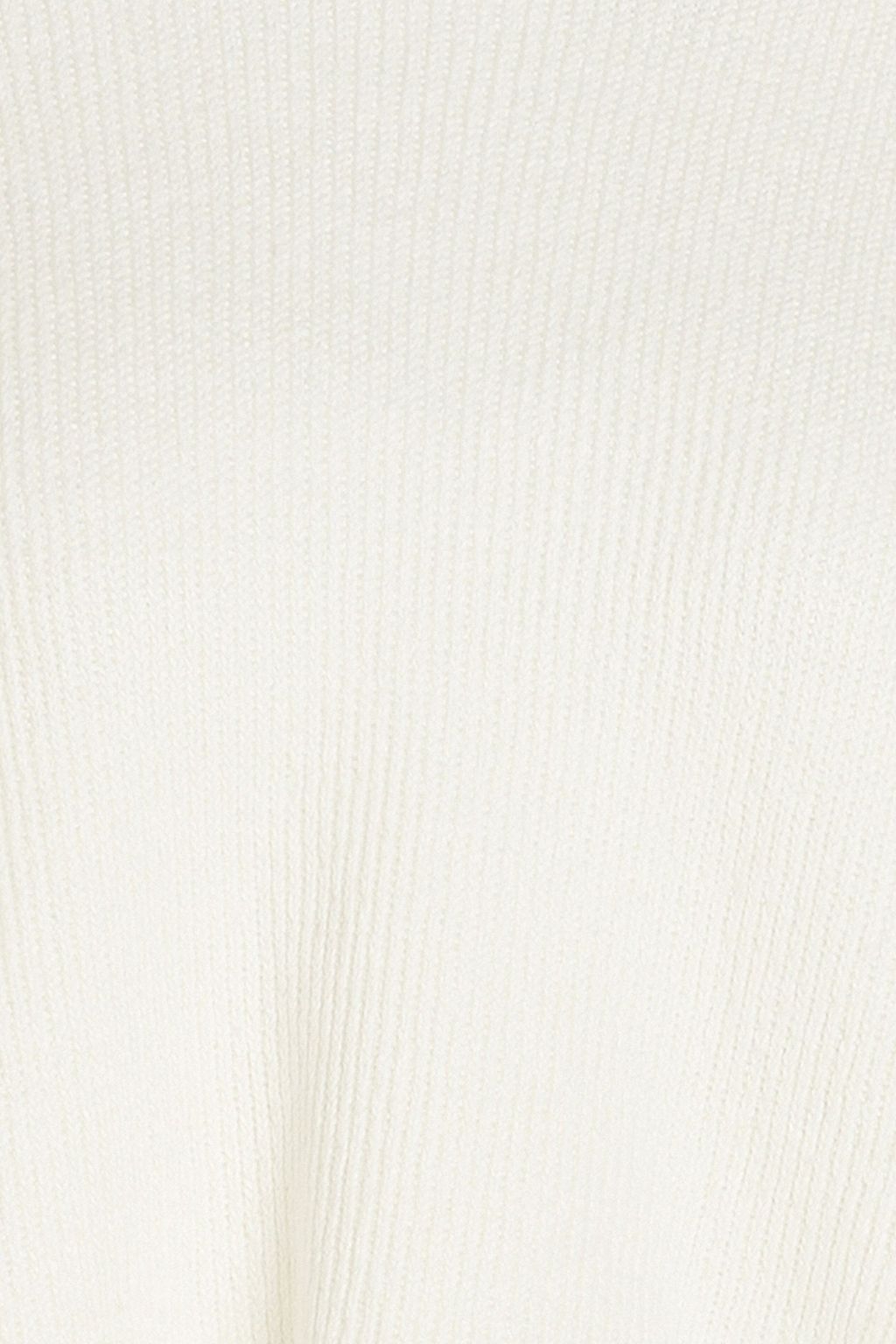 JOSEPH Cropped ribbed linen-blend sweater