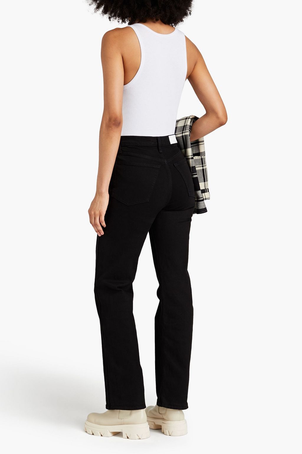 RE/DONE 90s high-rise straight-leg jeans