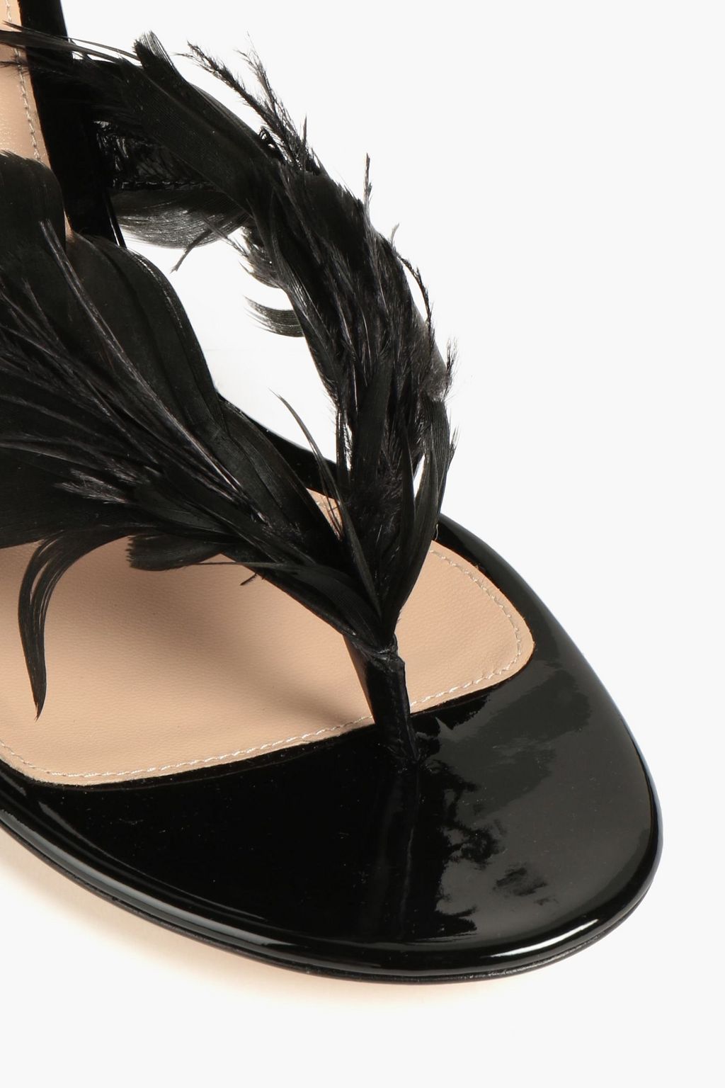 GIANVITO ROSSI Carimbo patent-leather sandals